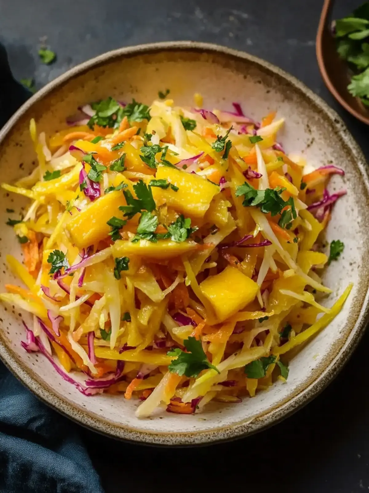 Zesty Mango Slaw for a Fresh Twist on Weeknight Dinners 5 Mango Slaw
