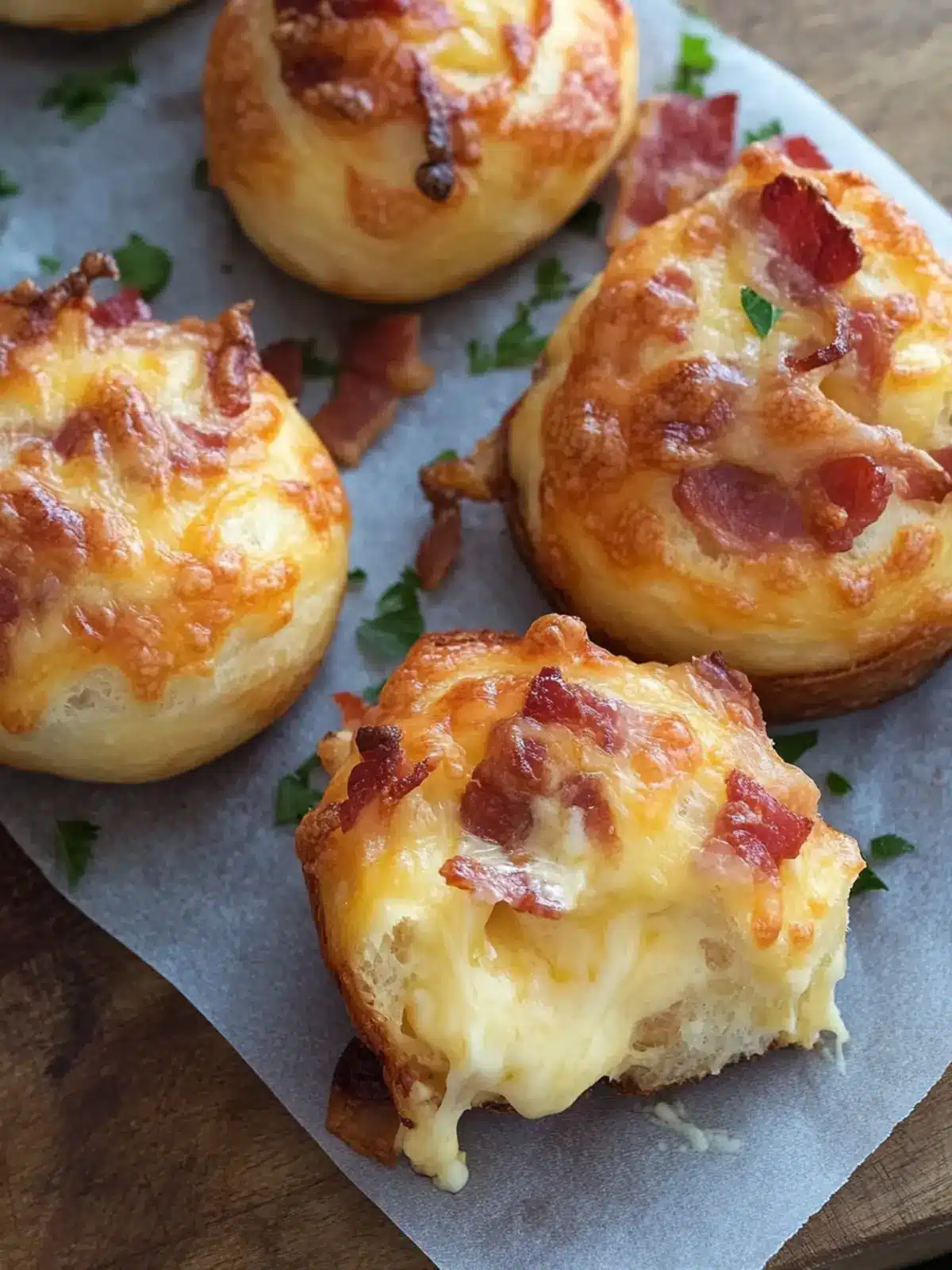 Irresistible 4 Ingredient Cheese and Bacon Rolls You’ll Love 5 Amazing 4 Ingredient Cheese and Bacon Rolls