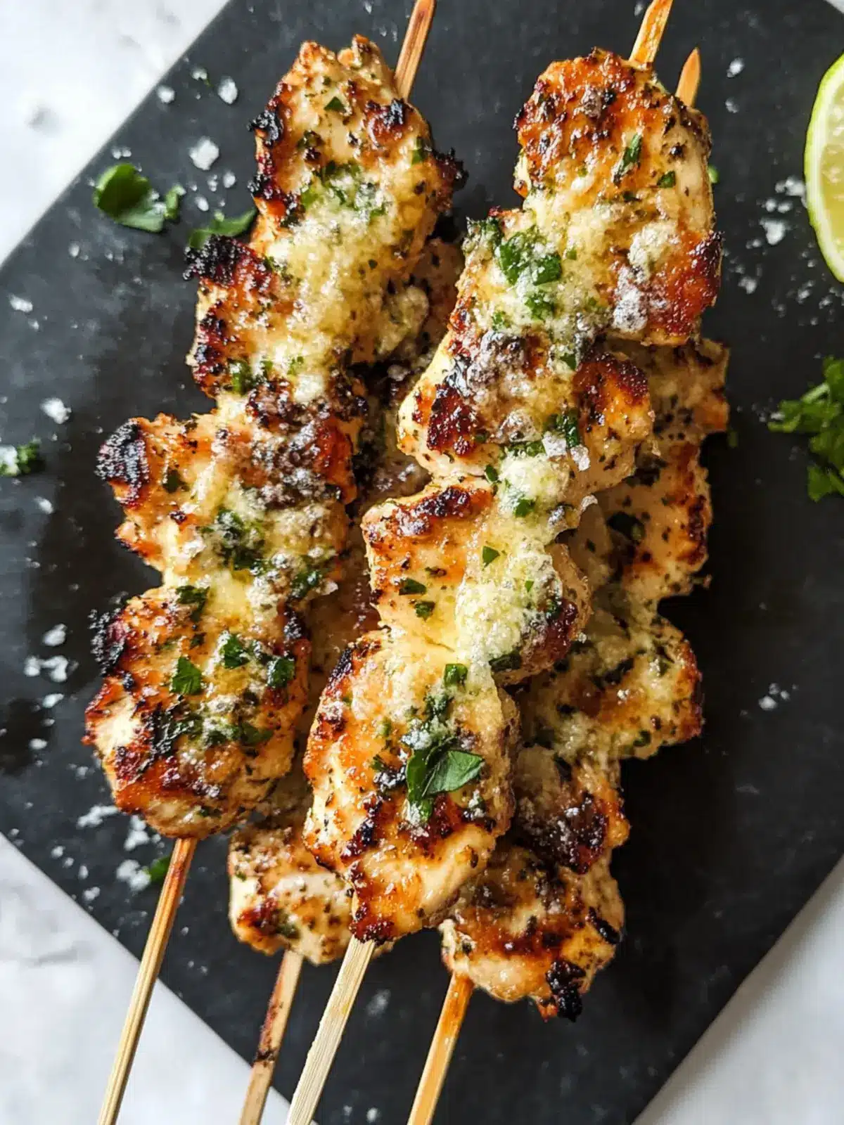 Garlic Parmesan Chicken Skewers That Will Wow Your Taste Buds 4 Garlic Parmesan Chicken Skewers