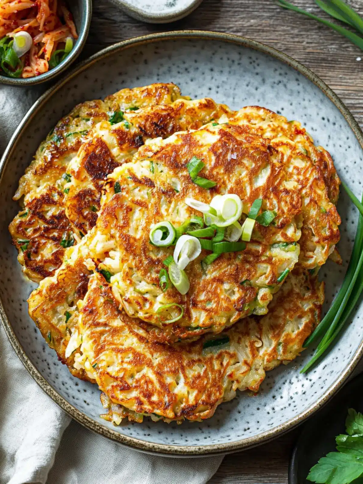 Delicious Korean Tuna Pancakes Chamchijeon for Quick Dinners 4 Korean Tuna Pancakes (Chamchijeon)