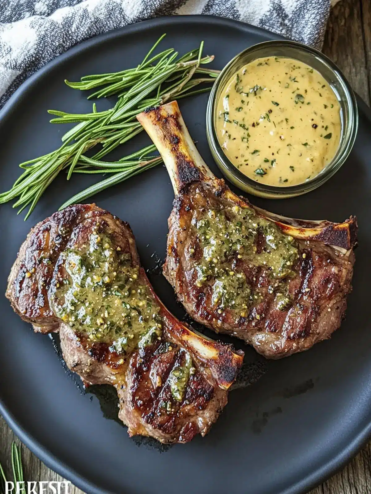 Savor Grilled Lamb Loin Chops with Béarnaise Sauce Recipe 5 Grilled Lamb Loin Chops with Béarnaise Sauce Recipe