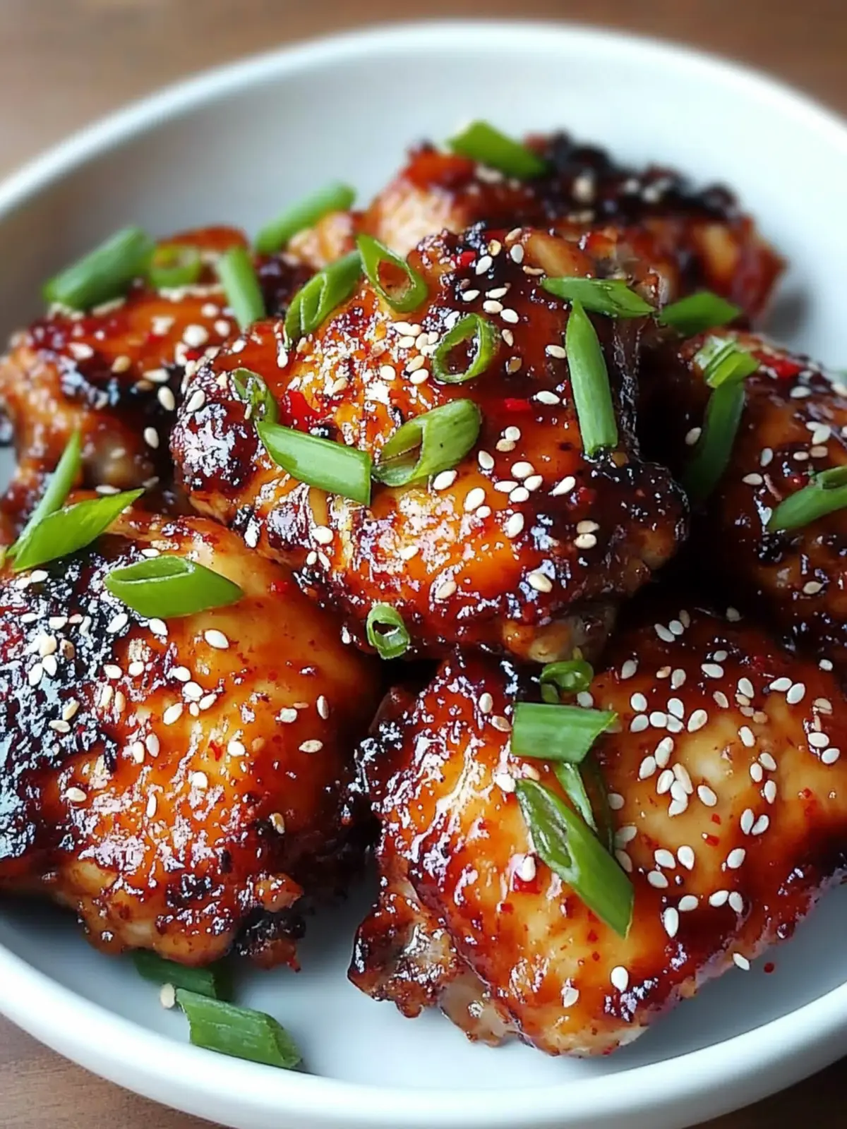 Sweet and Spicy Sticky Korean Chicken Thighs Your Family Will Love 3 Sweet and Spicy Sticky Korean Chicken Thighs