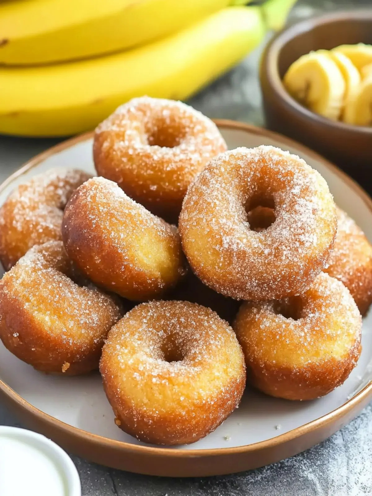Irresistible 2-Ingredient Banana Donut Holes in Minutes 4 2-Ingredient Banana Donut Holes