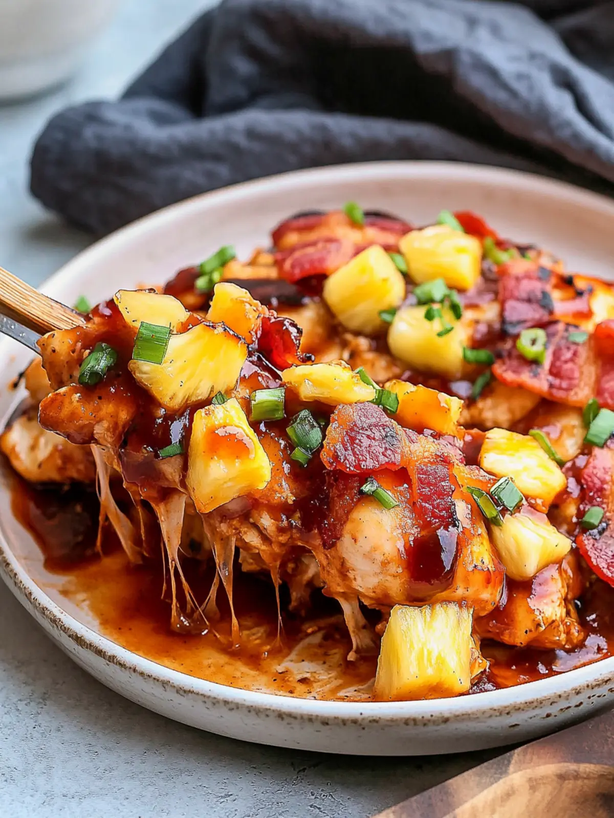 Lazy Summer Protein Dinners: Pineapple BBQ Chicken with Bacon Bliss 2 Lazy Summer Protein Dinners Pineapple BBQ Chicken with Bacon