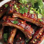 Flavor-Packed Slow-Baked Thai Ribs with Red Curry Marinade 8 Slow-Baked Thai Ribs with Red Curry Marinade