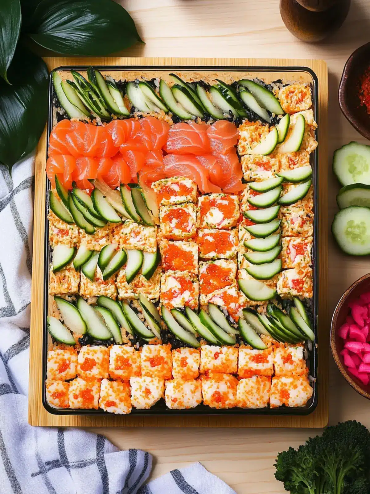 Sushi Bake Bliss: An Easy, Homemade Delight You’ll Love 3 Sushi Bake