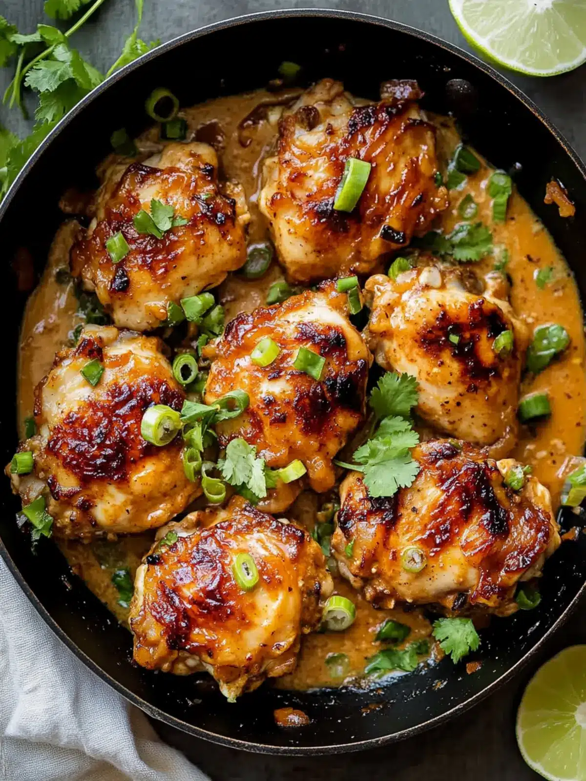 Savory Skillet Bang Bang Chicken Thighs in Just 10 Minutes 4 Skillet Bang Bang Chicken Thighs