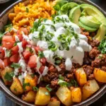 Irresistible Loaded Potato Taco Bowl: A Crisp Flavor Explosion 10 Loaded Potato Taco Bowl