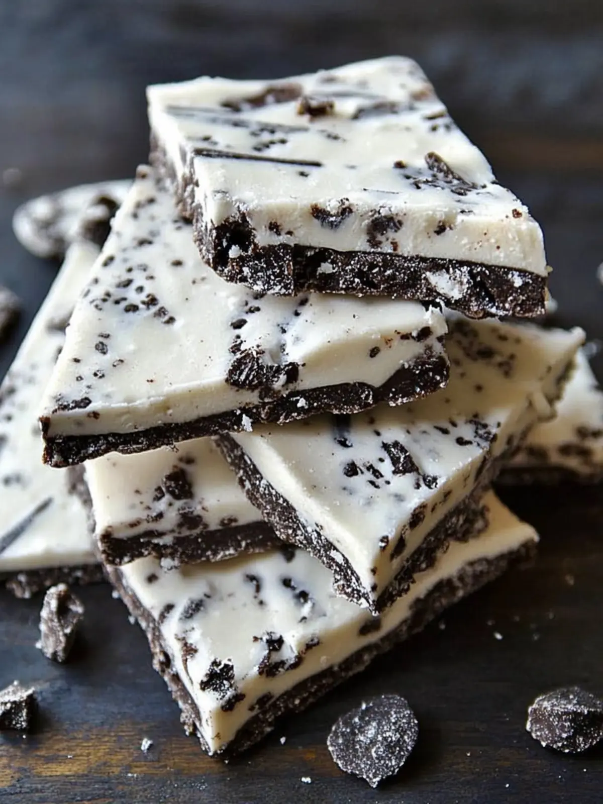 Decadent Cookies and Cream Bark You Can Make at Home 3 Cookies and Cream Bark
