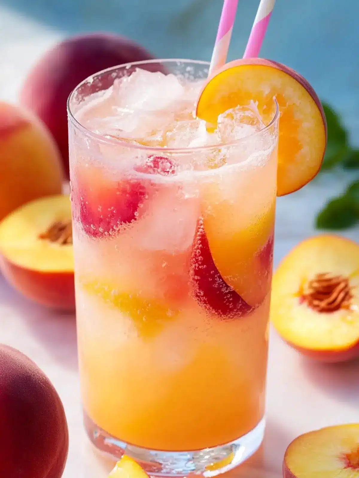 Refreshing Beach Peach Lemonade Cocktail to Beat the Heat 5 Beach Peach Lemonade Cocktail