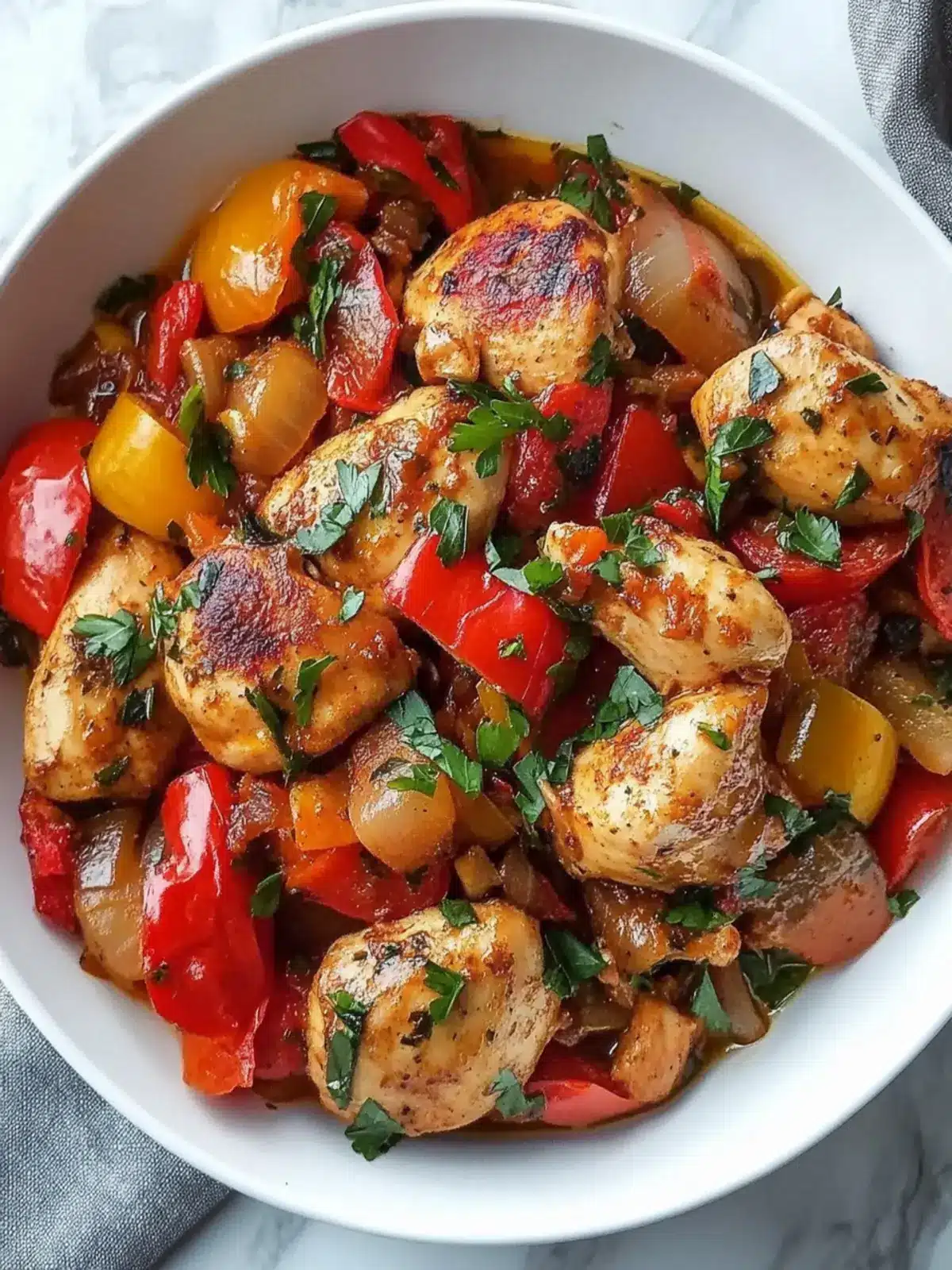 Best Chicken Scarpariello Recipe in 45 Mins for Comfort Food Lovers 2 Best Chicken Scarpariello Recipe in 45 Mins!