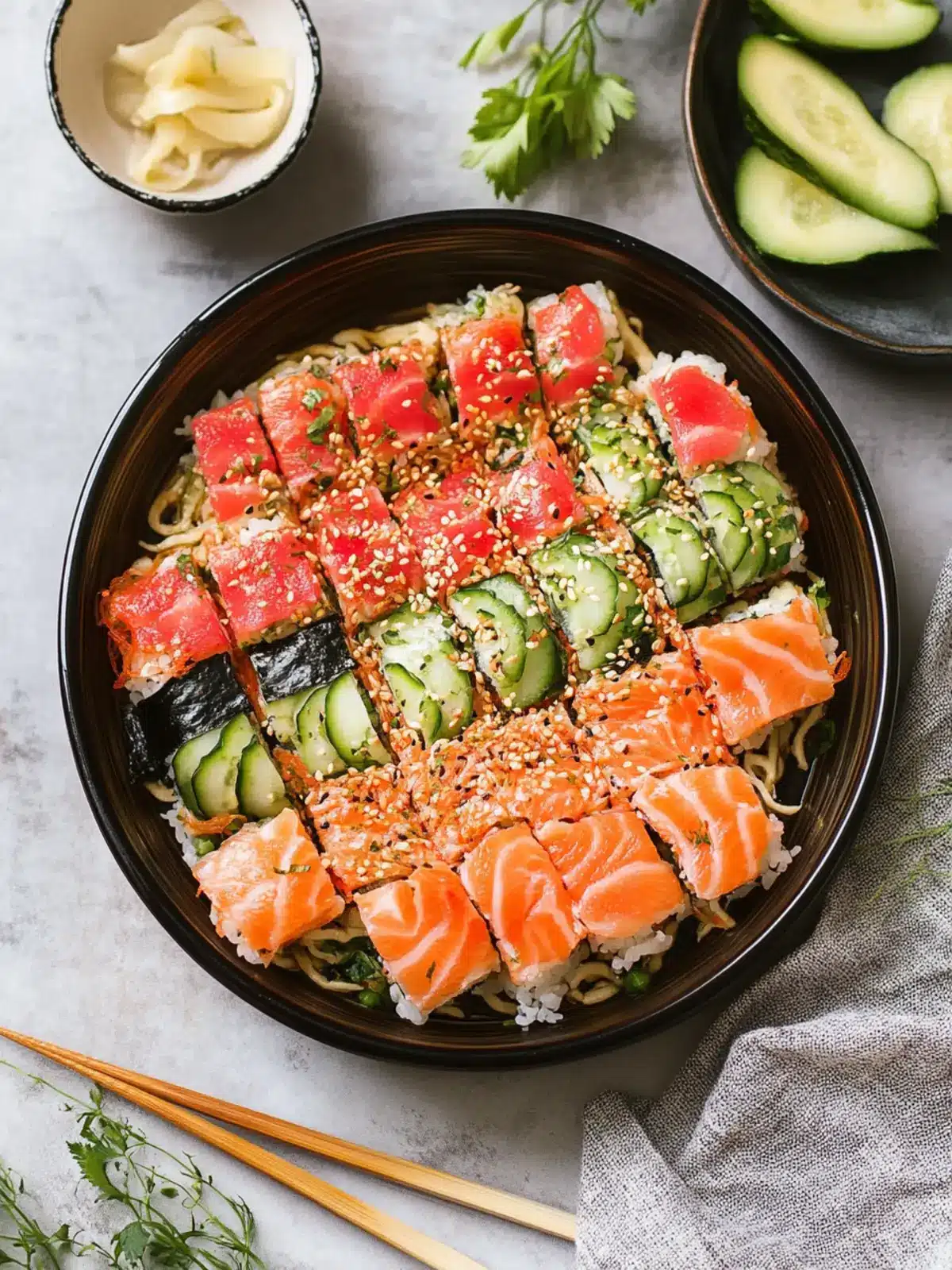Sushi Bake Bliss: An Easy, Homemade Delight You’ll Love 4 Sushi Bake