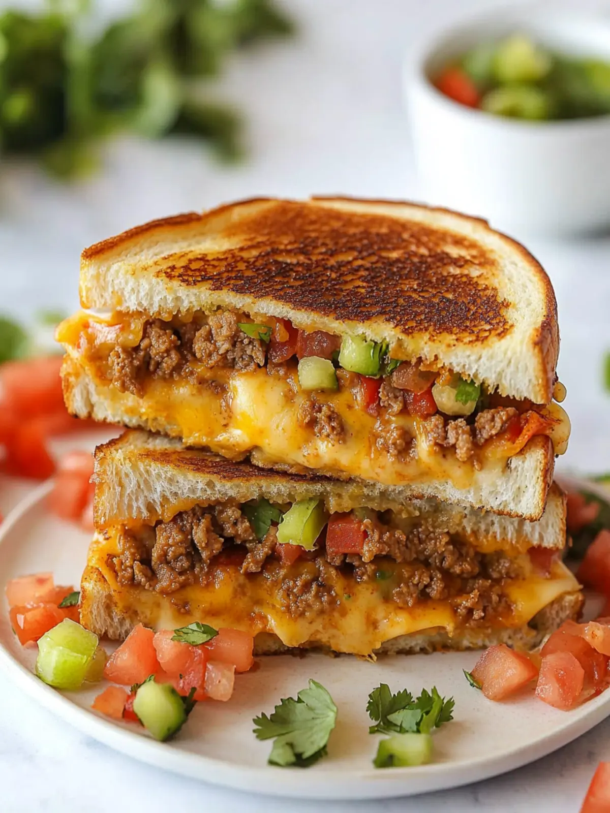 Taco Grilled Cheese Sandwich: A Cheesy Twist on Tacos 5 Taco Grilled Cheese Sandwich
