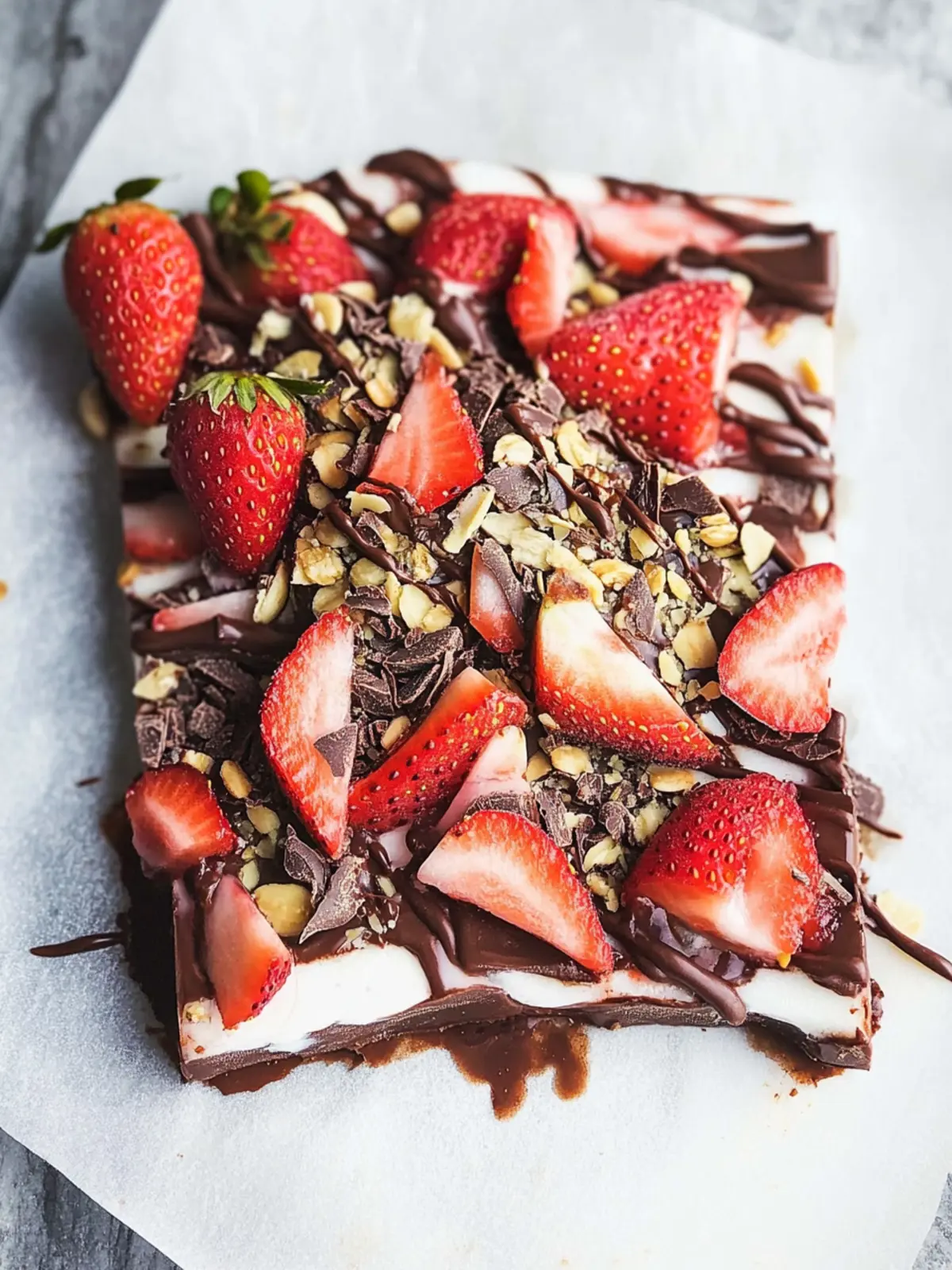 Healthy Desserts Chocolate Frozen Yogurt Strawberry Bark Bliss 4 Healthy Desserts Chocolate Frozen Yogurt Strawberry Bark