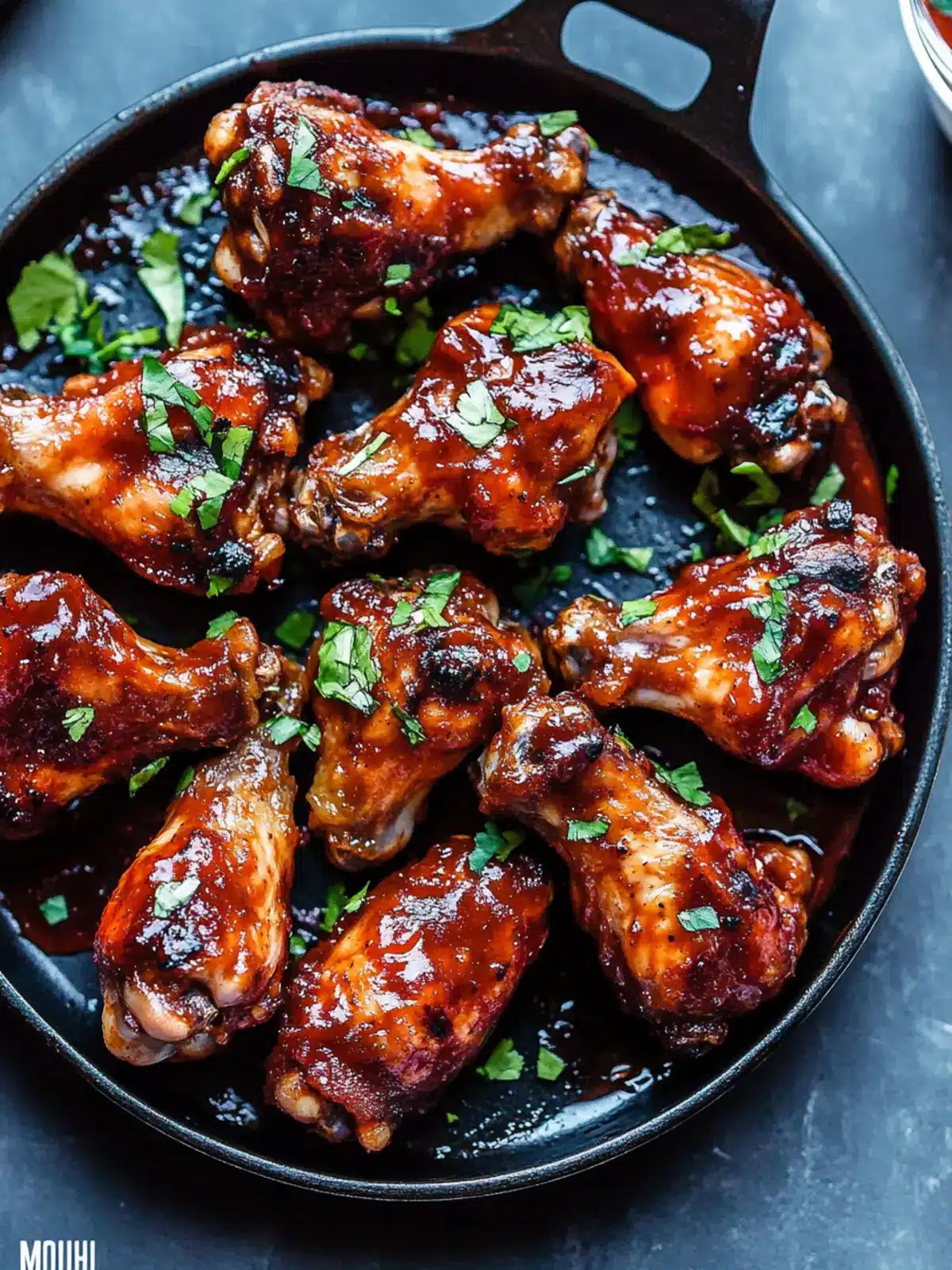 Mouthwatering BBQ Chicken Wings for Your 4th of July Bash 3 4th of July How to Make BBQ Chicken Wings