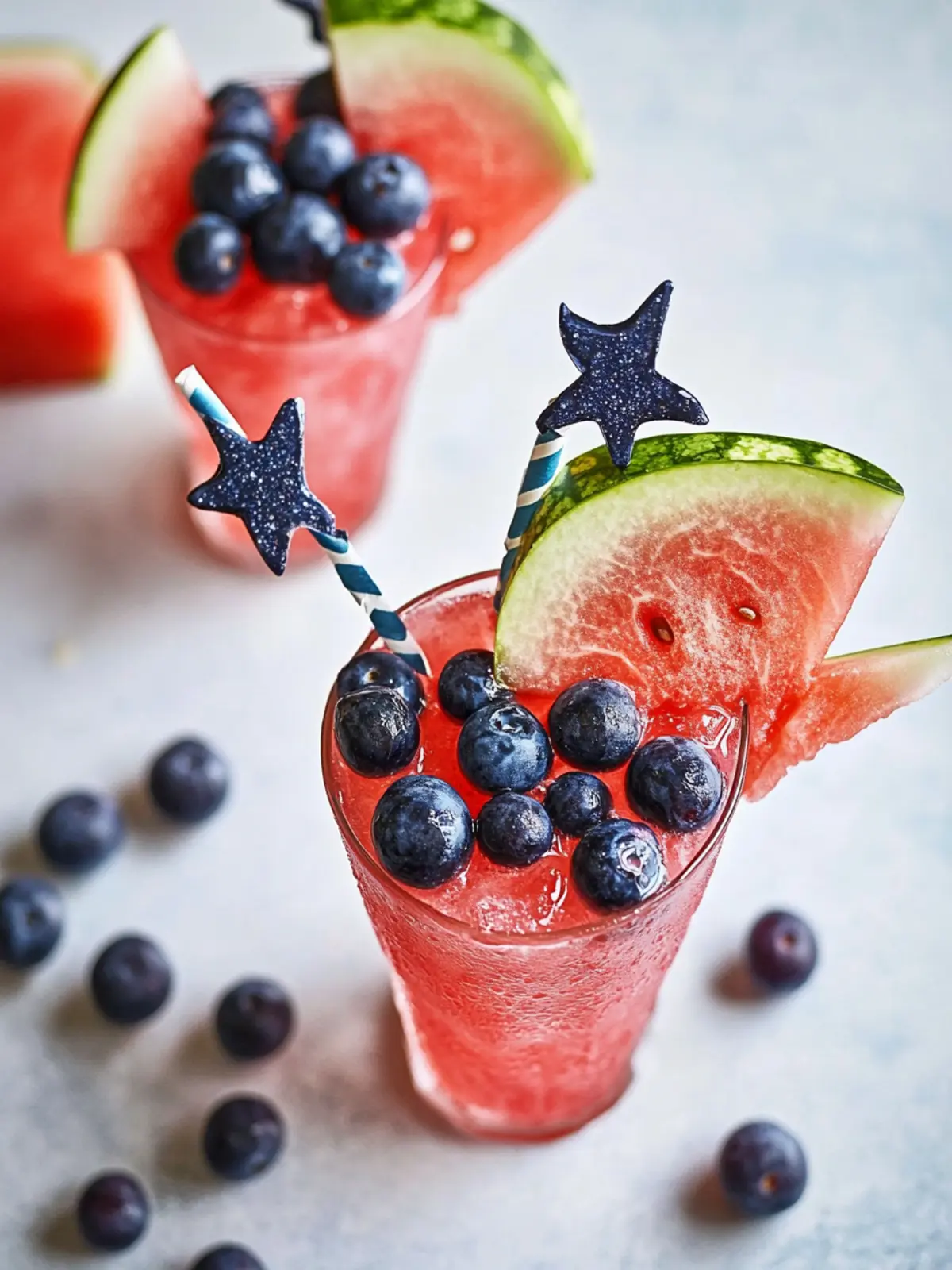4th of July Watermelon Blueberry Sparklers That Wow Everyone 4 4th of July Watermelon Blueberry Sparklers