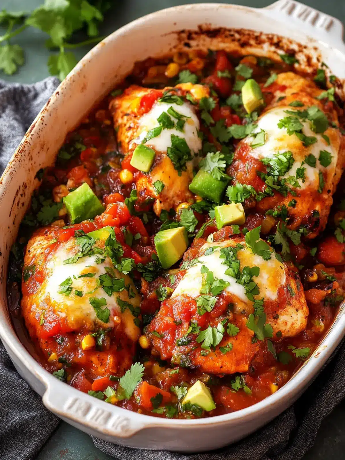 Easy High Protein High Fiber Baked Salsa Chicken Delight 4 Lazy High Protein High FiberBaked Salsa Chicken