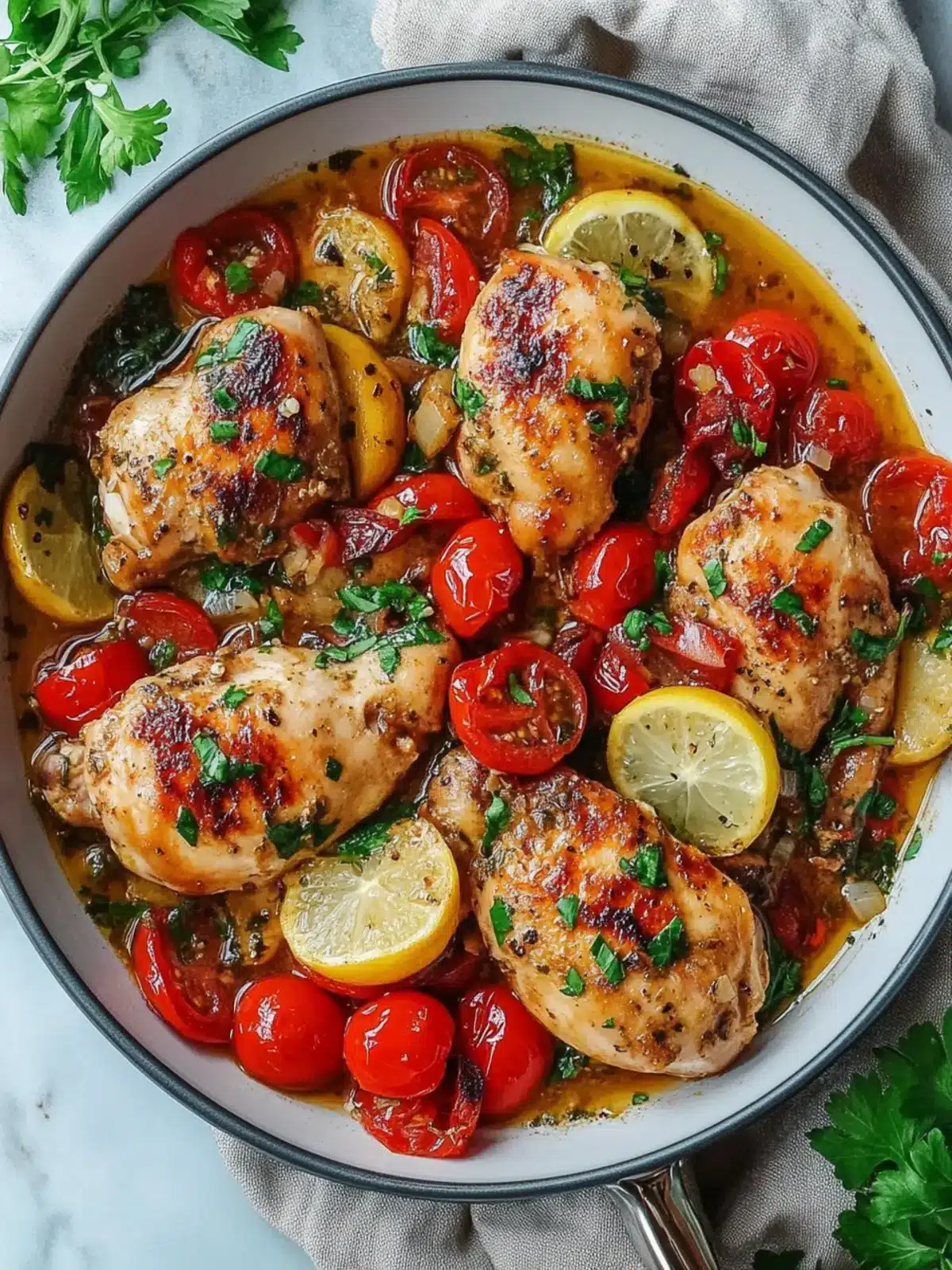 Best Chicken Scarpariello Recipe in 45 Mins for Comfort Food Lovers 5 Best Chicken Scarpariello Recipe in 45 Mins!