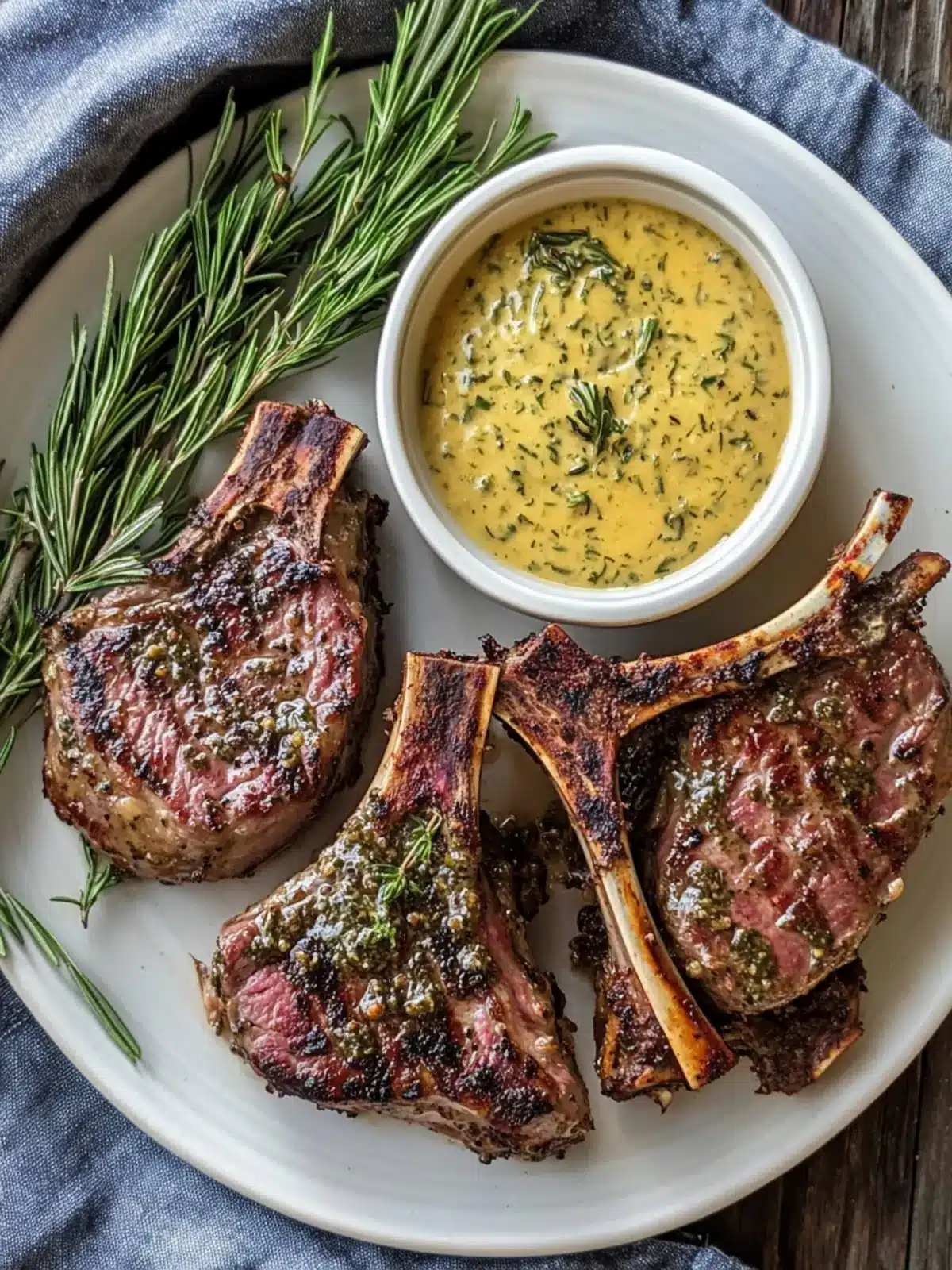 Savor Grilled Lamb Loin Chops with Béarnaise Sauce Recipe 3 Grilled Lamb Loin Chops with Béarnaise Sauce Recipe