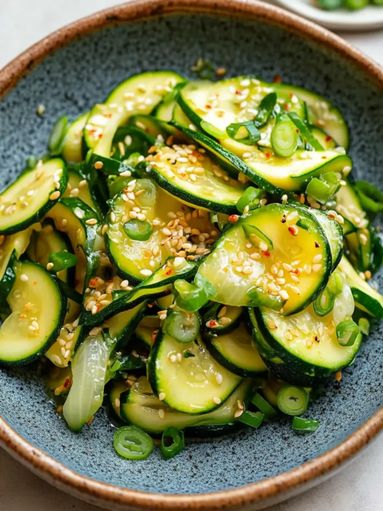 Korean Zucchini Side Dish