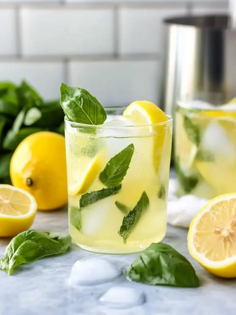 Basil Lemon Drop