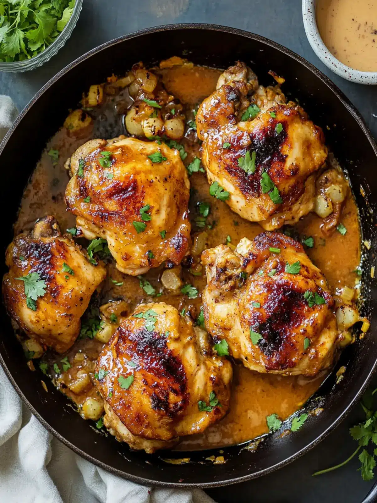 Savory Skillet Bang Bang Chicken Thighs in Just 10 Minutes 3 Skillet Bang Bang Chicken Thighs