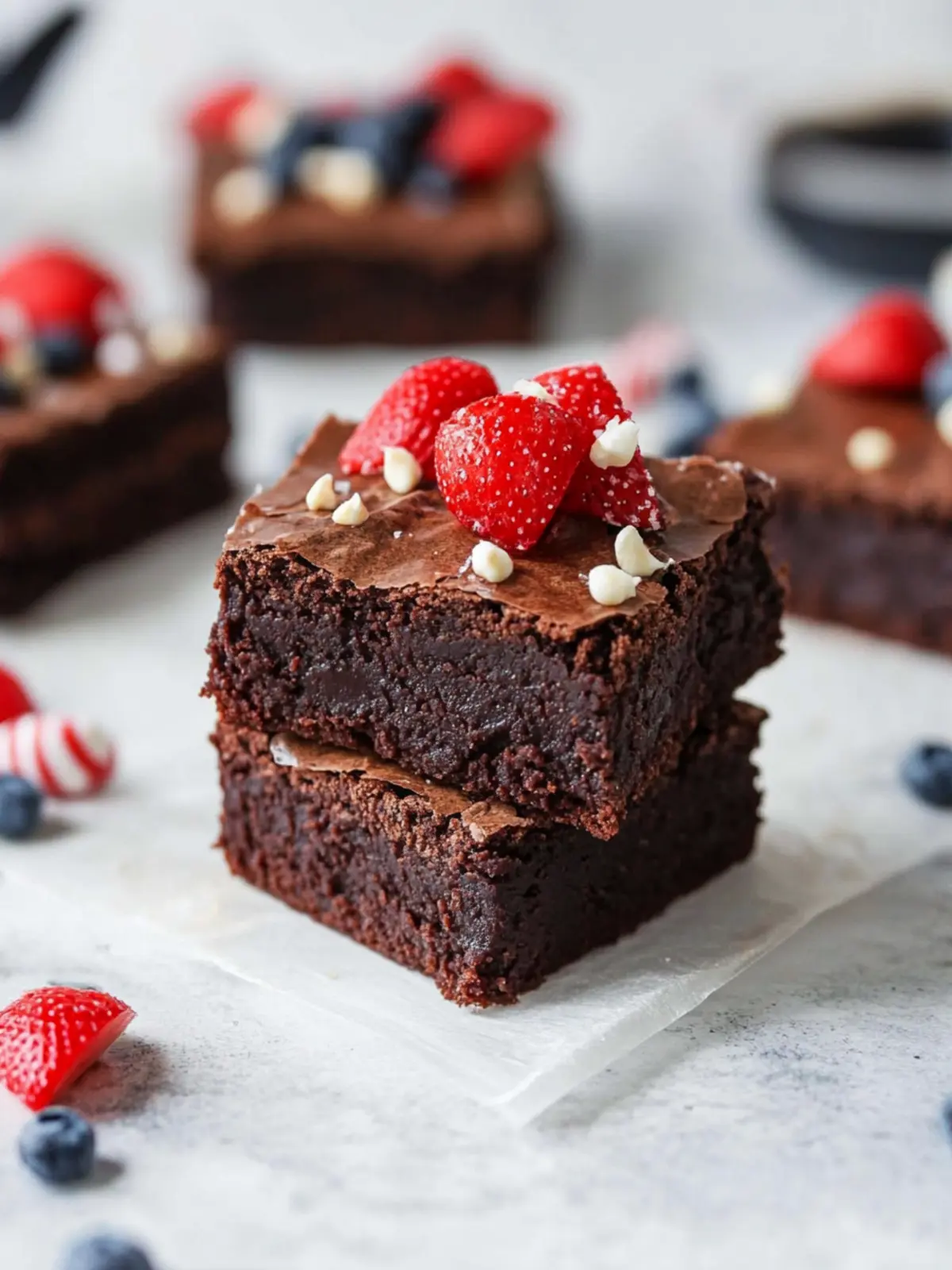 Deliciously Festive 4th July Brownies for Your Celebration 3 4th July Brownies