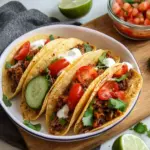 Crunchy Baked Beef Tacos: High Protein Meals Made Easy 9 High Protein Meals Crunchy Baked Beef Tacos