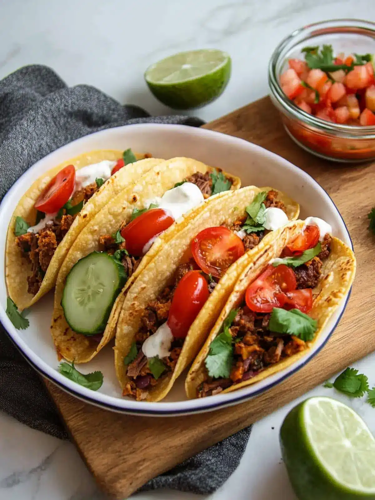 Crunchy Baked Beef Tacos: High Protein Meals Made Easy 5 High Protein Meals Crunchy Baked Beef Tacos