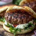 Easy Lebanese Kafta Burger Recipe with Creamy Garlic Toum Delight 3 Easy Lebanese Kafta Burger Recipe with Creamy Garlic Toum and Pita for Perfect Homemade Meal
