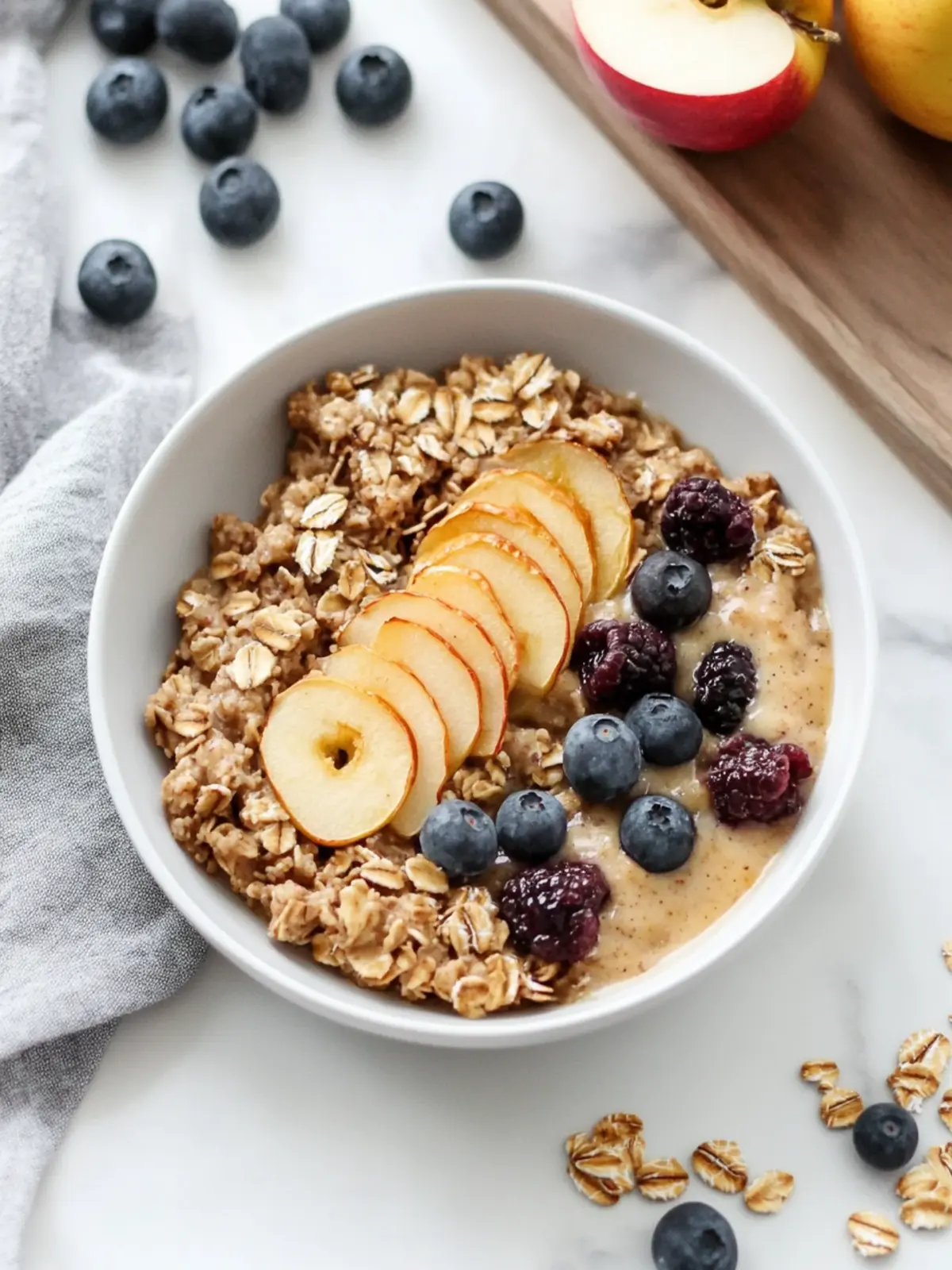 Delicious Wholesome Baked Oatmeal with Applesauce (Vegan) 3 Wholesome Baked Oatmeal with Applesauce (Vegan)