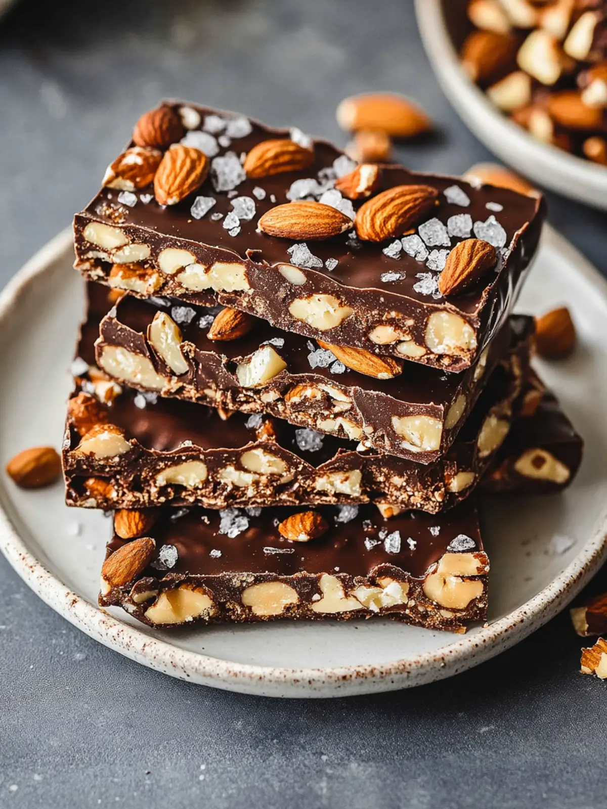 Dark Chocolate and Sea Salt Nut Bars You'll Crave Daily 4 Dark Chocolate and Sea Salt Nut Bars