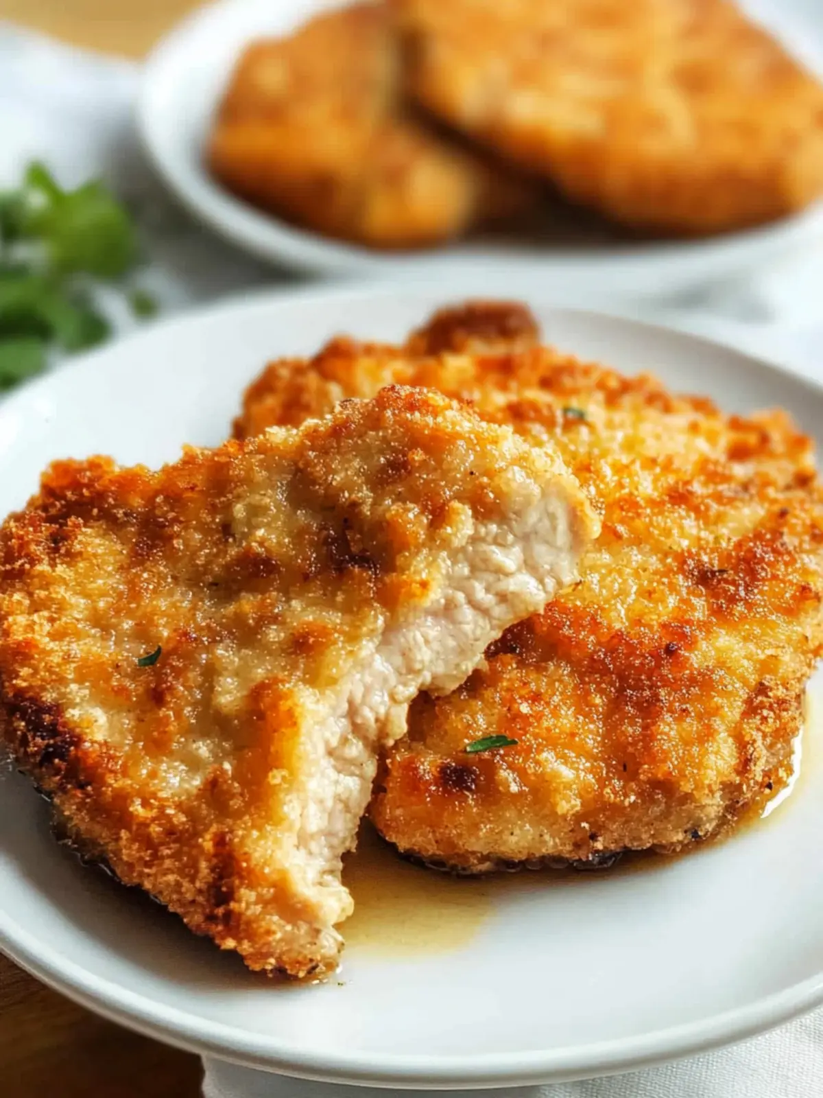 Crispy Breaded Pork Chops in Air Fryer for Quick Dinners 3 Breaded Pork Chops in Air Fryer