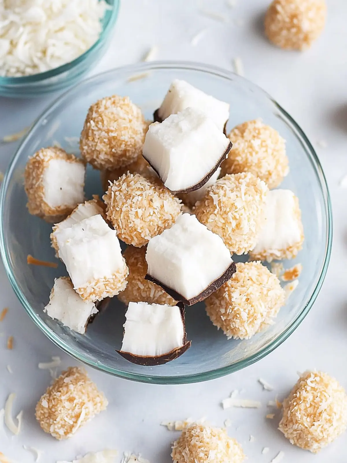 Deliciously Healthy 2-Ingredient Coconut Bites You’ll Love 2 Healthy 2-Ingredient Coconut Bites