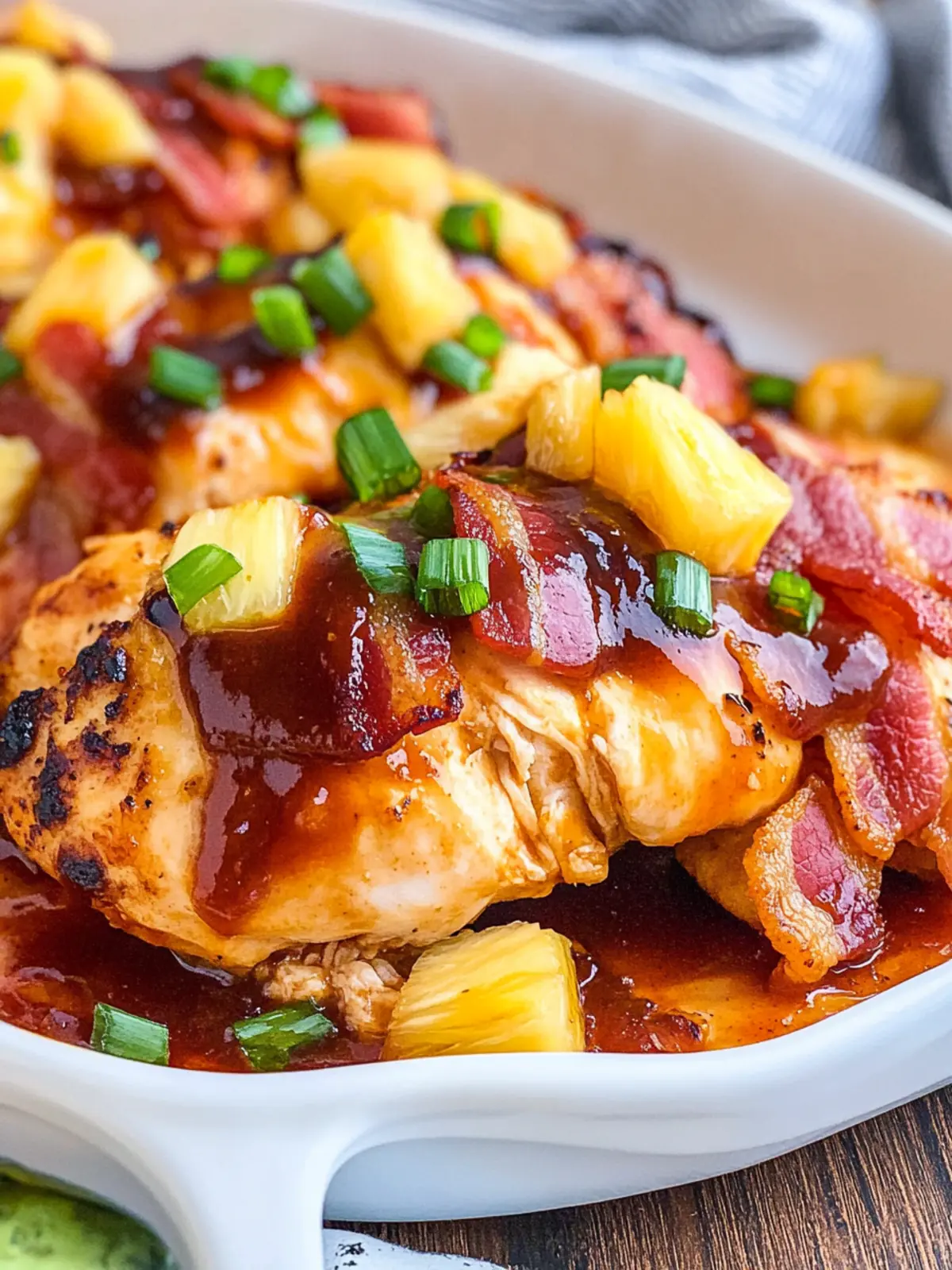Lazy Summer Protein Dinners: Pineapple BBQ Chicken with Bacon Bliss 4 Lazy Summer Protein Dinners Pineapple BBQ Chicken with Bacon