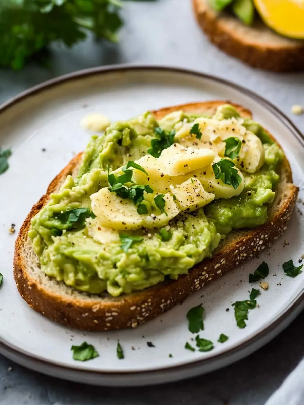 High Protein High Fiber Smashed Butter Bean Avocado Toast 4 High Protein High Fiber Meals Smashed Butter Bean Avocado Toast