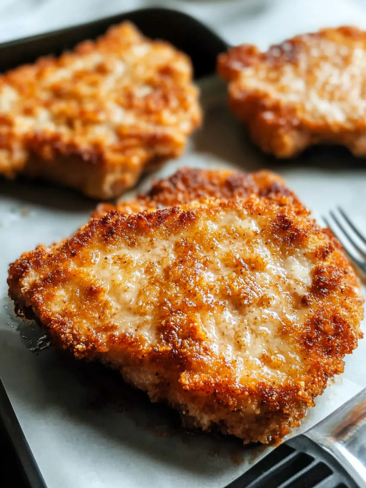 Crispy Breaded Pork Chops in Air Fryer for Quick Dinners 5 Breaded Pork Chops in Air Fryer