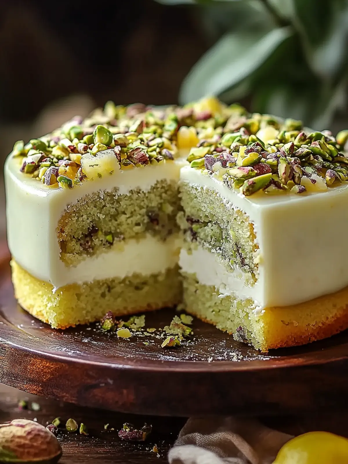 Delicious Lemon Pistachio Milk Cake for Sweet Moments 5 Lemon Pistachio Milk Cake