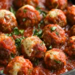 Savory Mozzarella Stuffed Meatballs You’ll Crave Tonight 7 Mozzarella Stuffed Meatballs