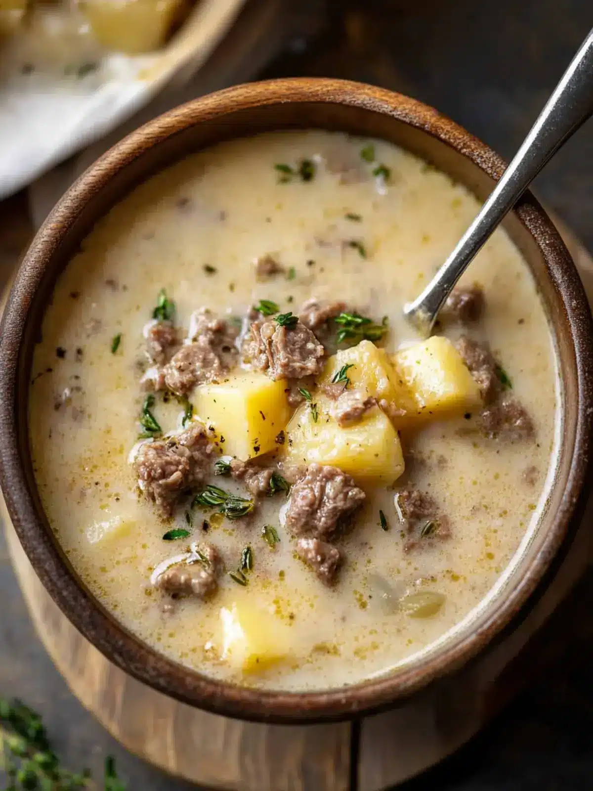 Irresistible Cheesy Beef and Potato Soup for Cozy Nights 2 Cheesy Beef and Potato Soup