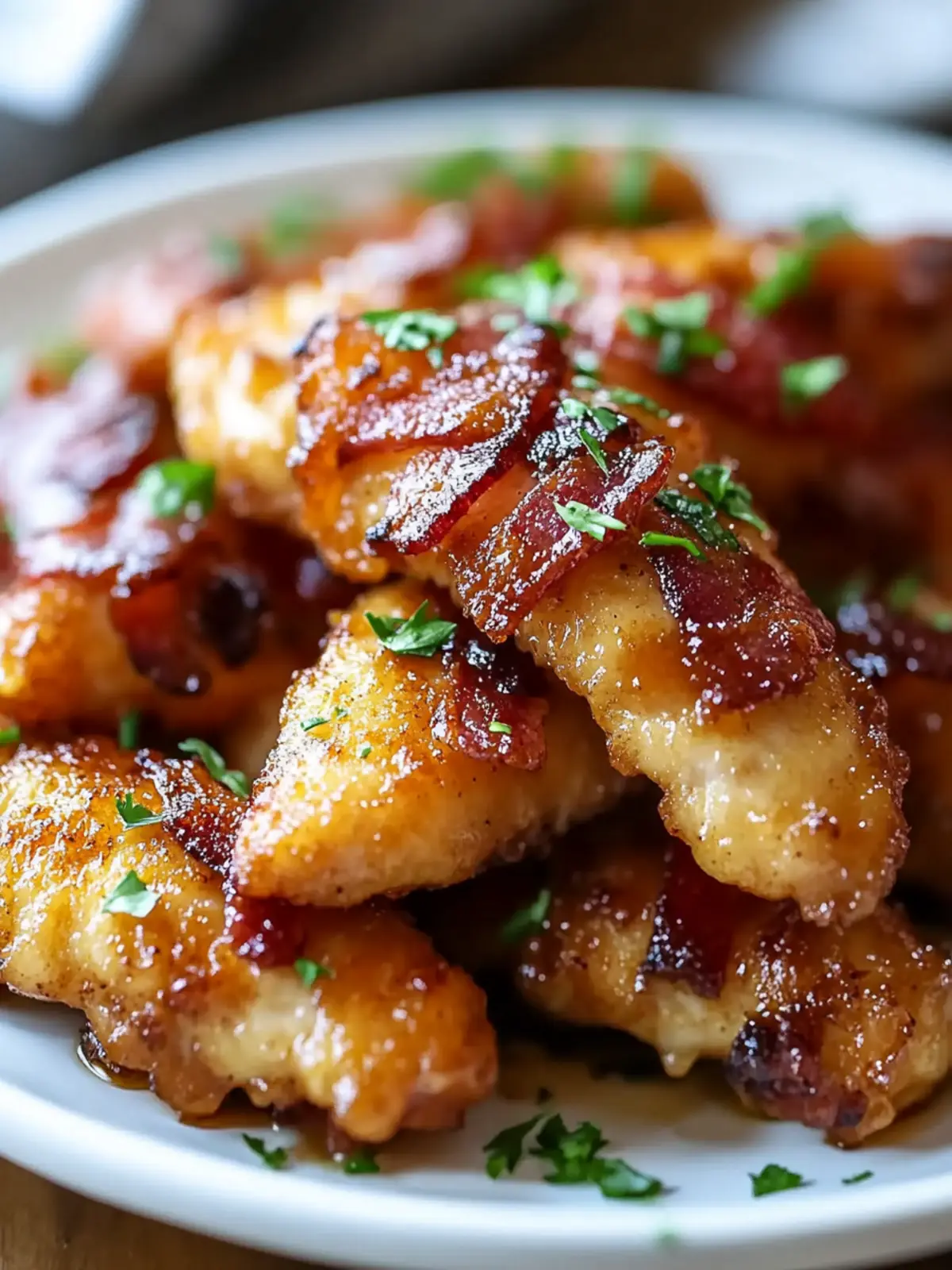 Bacon Brown Sugar Chicken Tenders for Crunchy Sweet Bliss 5 Bacon Brown Sugar Chicken Tenders