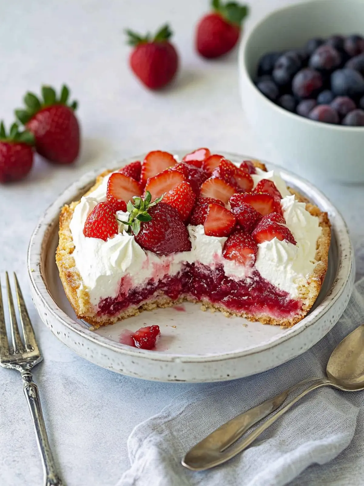 Delightful 4th of July Strawberry Spoon Cake to Impress Guests 3 4th of July Strawberry Spoon Cake