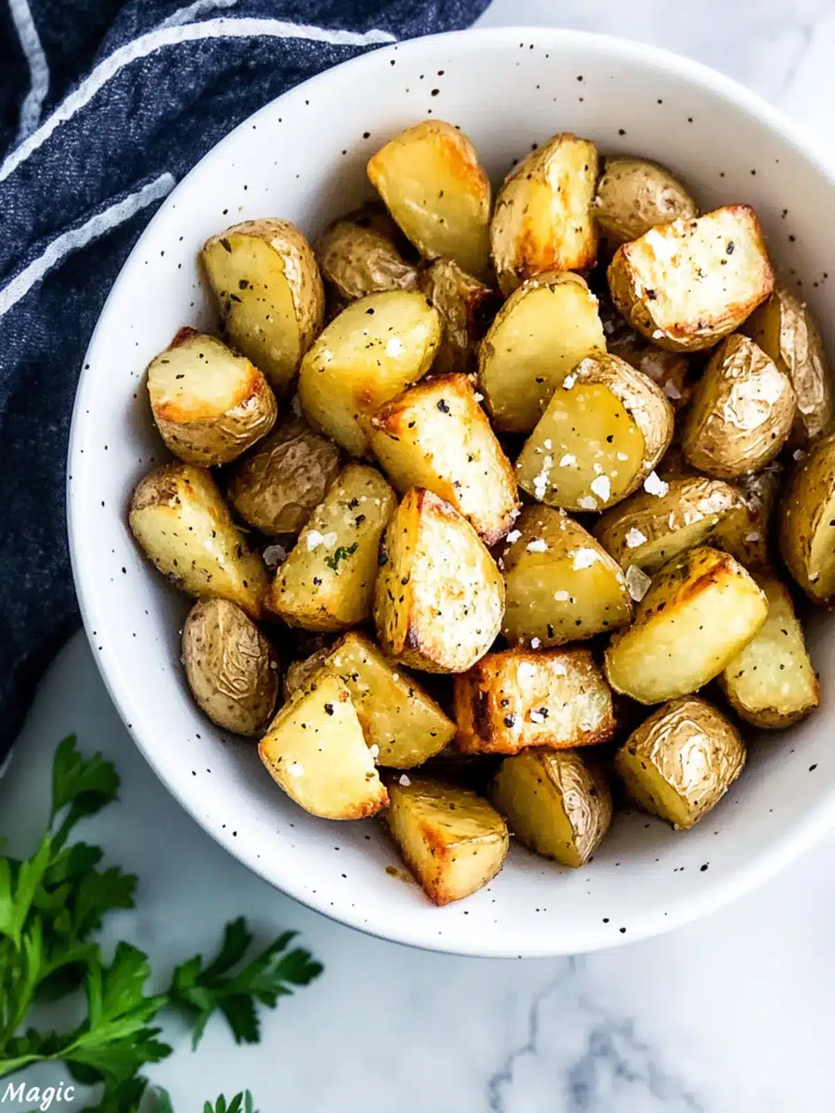 Whole 30 Paleo Salt and Vinegar Magic Potatoes You’ll Adore 2 Whole 30 + Paleo Salt and Vinegar “Magic” Potatoes