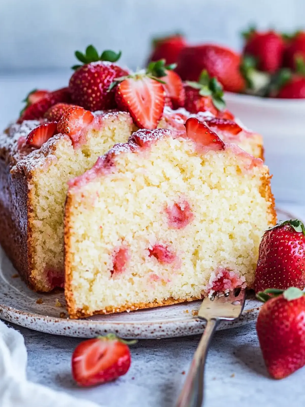 Delicious Strawberry Pound Cake That Will Brighten Your Day 5 Strawberry Pound Cake