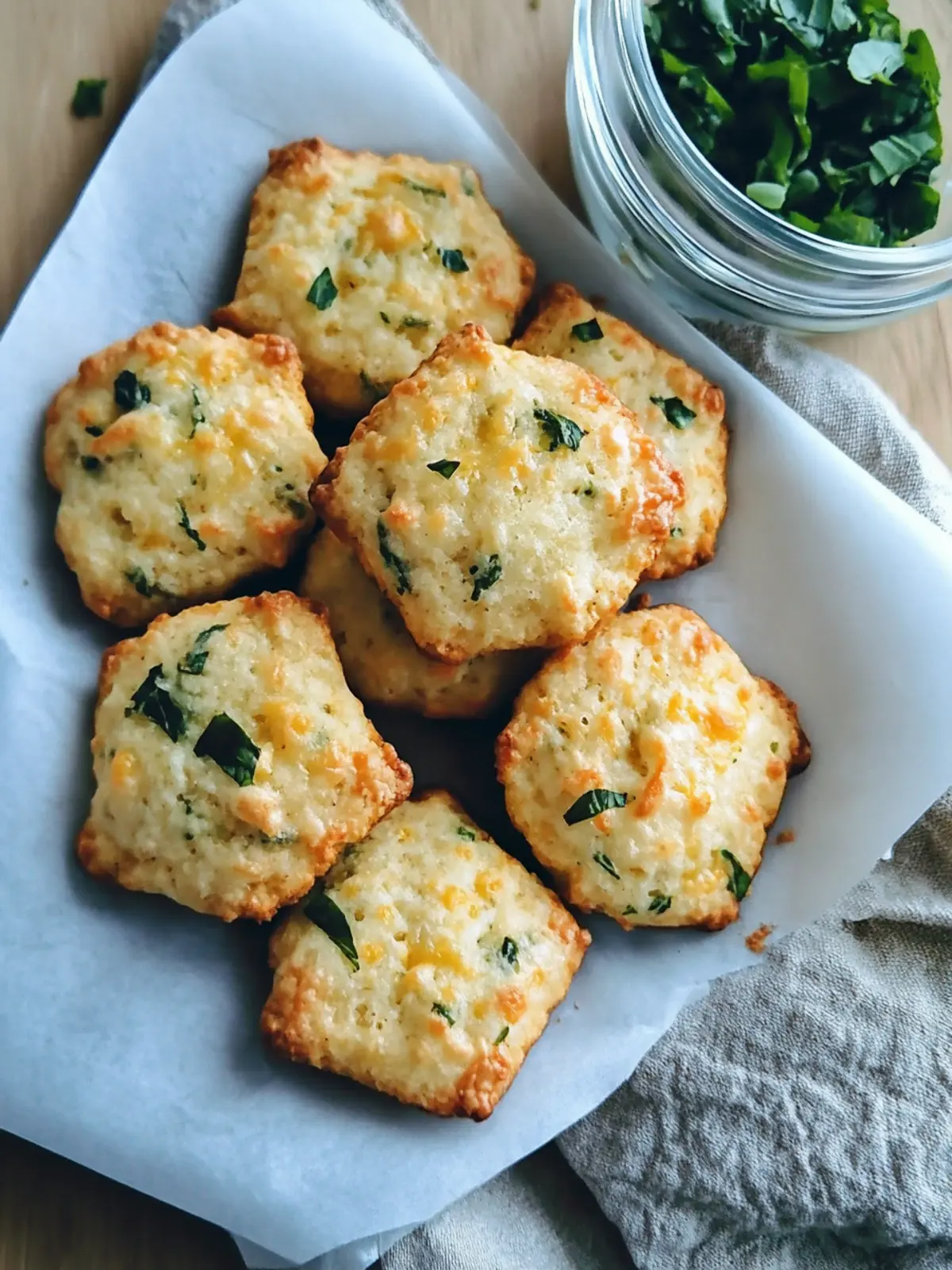 Irresistible Parmesan Cheddar Basil Bites You’ll Crave 3 Parmesan Cheddar Basil Bites