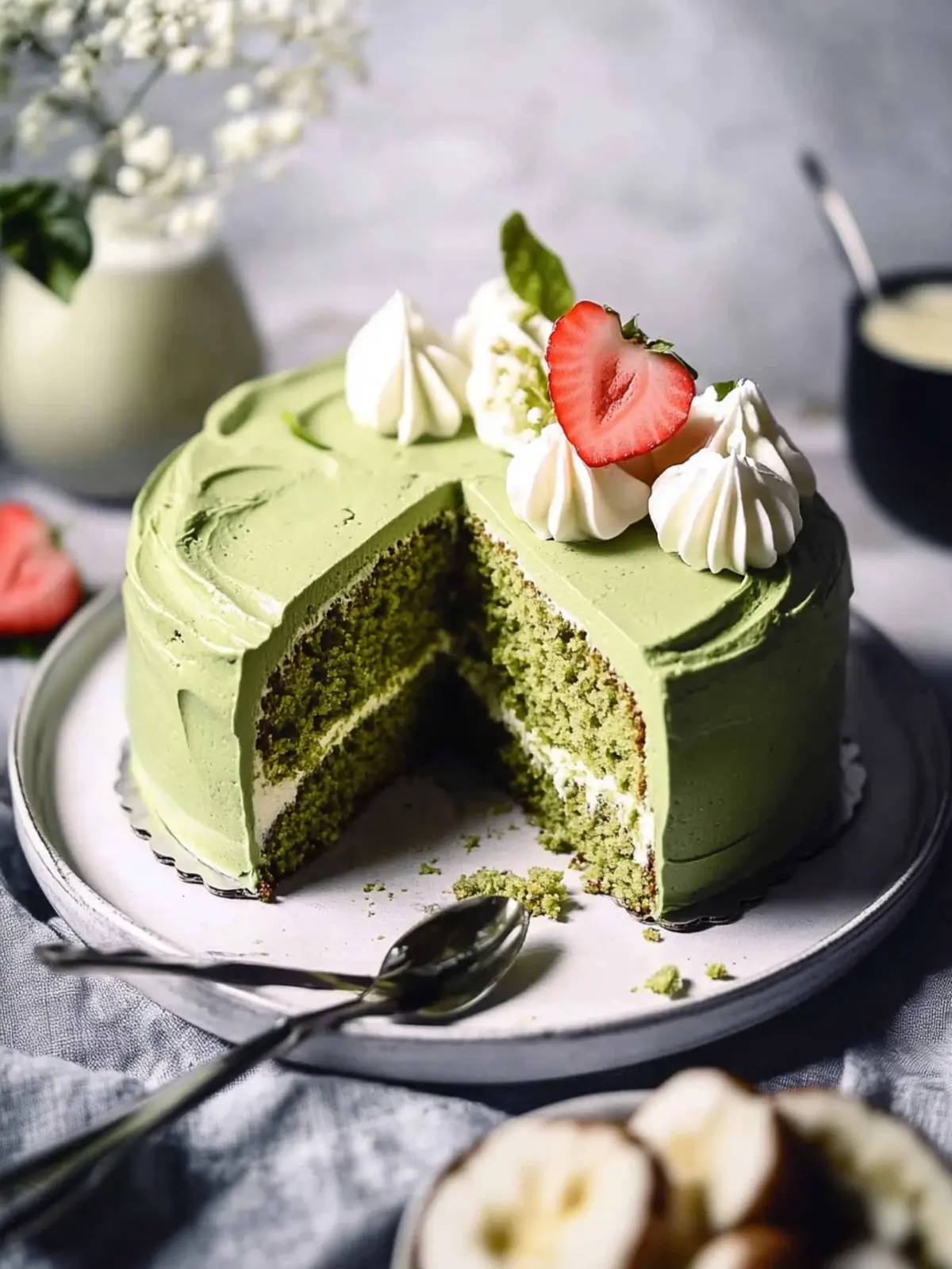 Irresistible Matcha Tres Leches Cake That's a Delight to Make 4 Matcha Tres Leches Cake