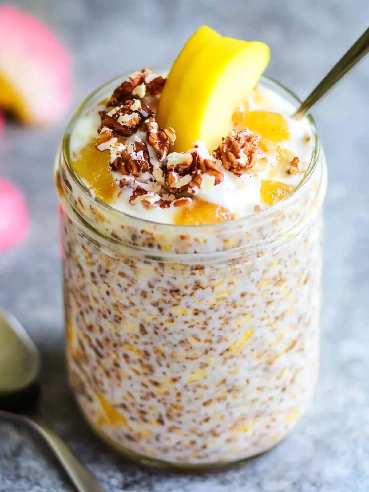 Delicious Hummingbird Cake Overnight Oats You’ll Love Today 4 Hummingbird Cake Overnight Oats