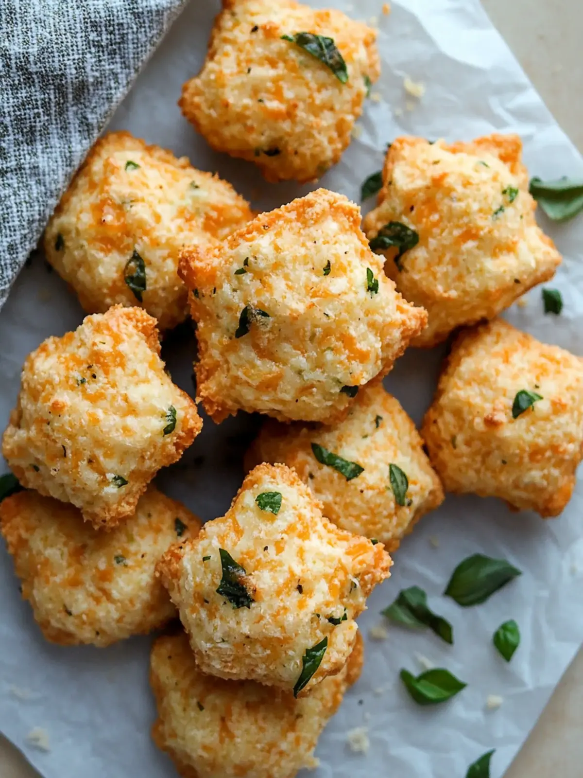 Irresistible Parmesan Cheddar Basil Bites You’ll Crave 4 Parmesan Cheddar Basil Bites
