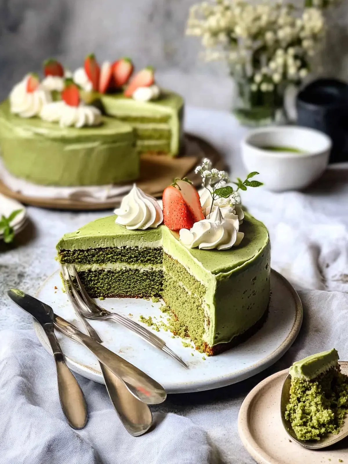 Irresistible Matcha Tres Leches Cake That's a Delight to Make 2 Matcha Tres Leches Cake
