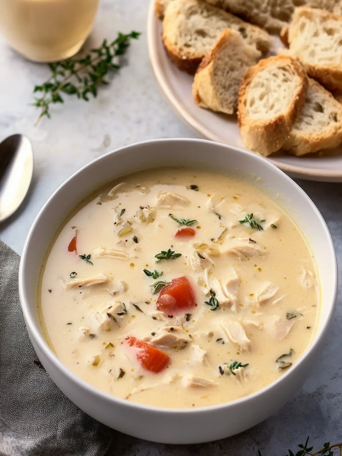 Creamy Boursin Chicken Soup to Cozy Up Your Weeknight Dinners 4 Creamy Boursin Chicken Soup